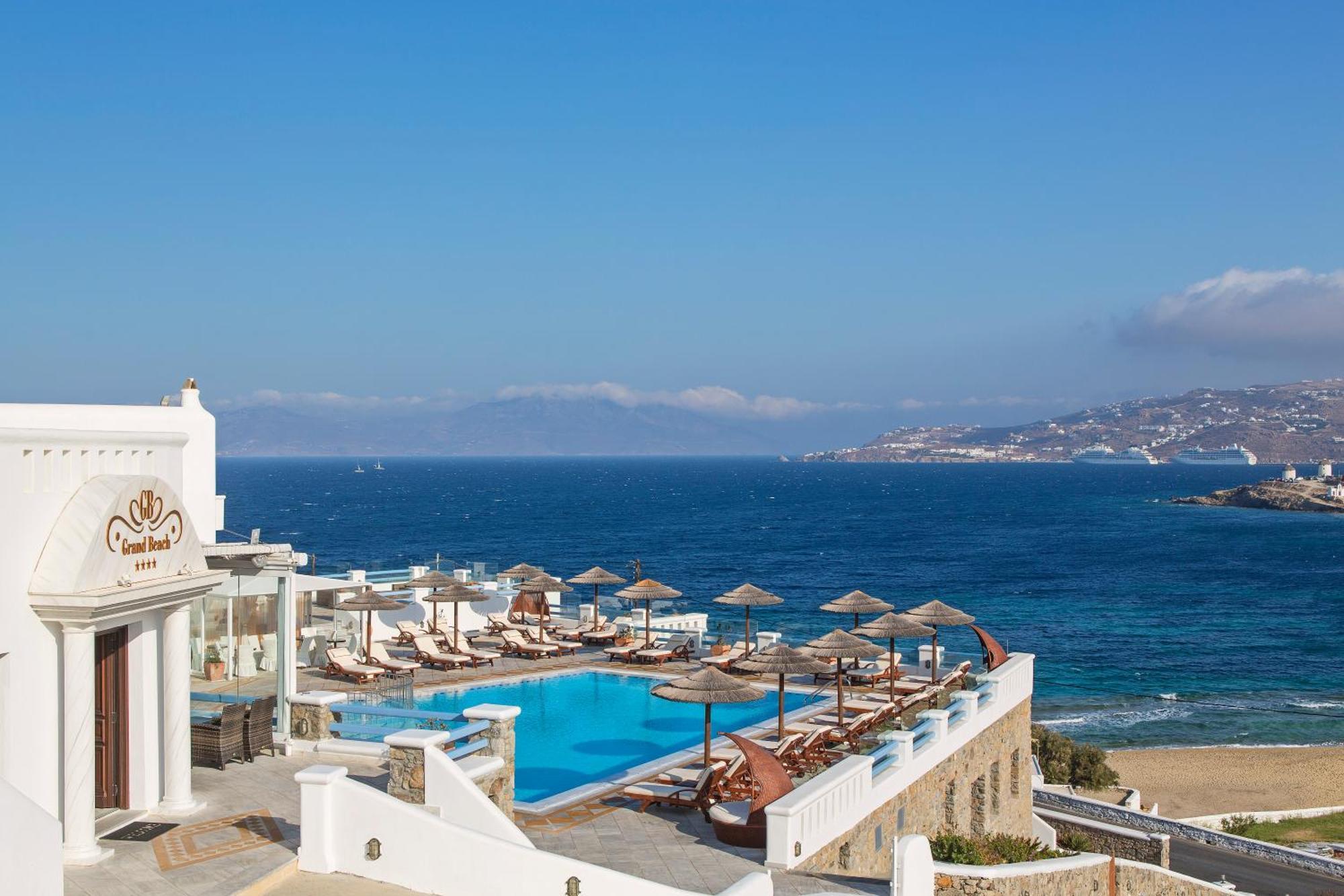 Grand Beach Hotel Mykonos Town Exterior photo