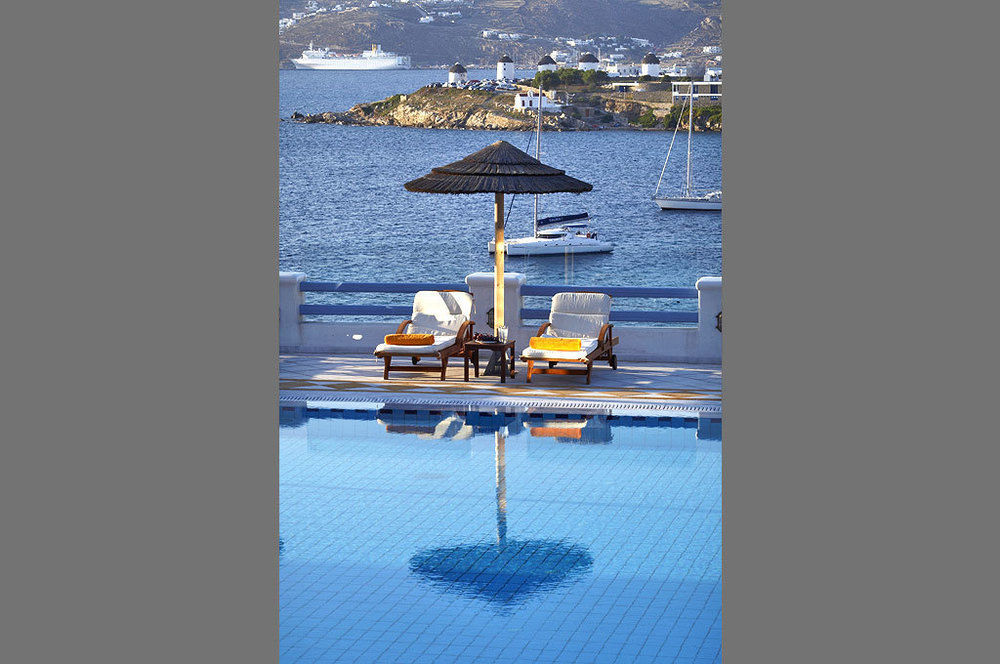 Grand Beach Hotel Mykonos Town Exterior photo