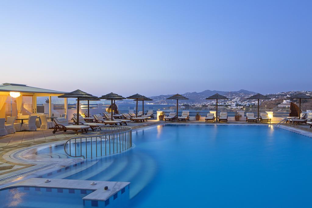 Grand Beach Hotel Mykonos Town Exterior photo