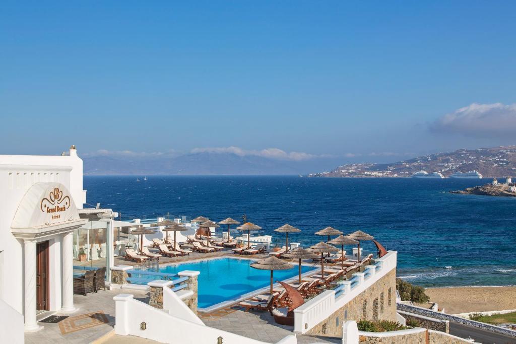 Grand Beach Hotel Mykonos Town Exterior photo